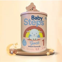 [Date 2028] Sữa Dê Baby Steps Goat New Zealand Cho Bé Từ Sơ Sinh (Lon 900g) 3