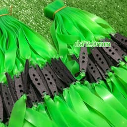 Dây Ná Cao Su Chỉ 18k 5 dây Usopp xanh size 0.65 dài 15cm kéo tới má chất lượng cao 3