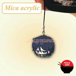 (mua 1 tặng 1) (PUPPY) Dây treo điện thoại WIND BREAKER in hình anime mica acrylic dây móc khóa tiện lợi xinh xắn 3