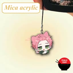 (mua 1 tặng 1) (PUPPY) Dây treo điện thoại WIND BREAKER in hình anime mica acrylic dây móc khóa tiện lợi xinh xắn 4