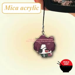 (mua 1 tặng 1) (PUPPY) Dây treo điện thoại WIND BREAKER in hình anime mica acrylic dây móc khóa tiện lợi xinh xắn 7