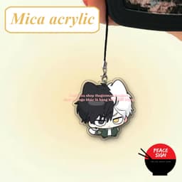 (mua 1 tặng 1) (PUPPY) Dây treo điện thoại WIND BREAKER in hình anime mica acrylic dây móc khóa tiện lợi xinh xắn 5