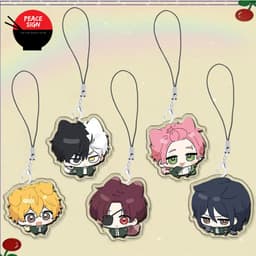(mua 1 tặng 1) (PUPPY) Dây treo điện thoại WIND BREAKER in hình anime mica acrylic dây móc khóa tiện lợi xinh xắn 1