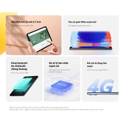 Máy Tính Bảng Xiaomi Redmi Pad SE 8.7 Wifi 4GB 128GB Chính Hãng BH 18 Tháng 2