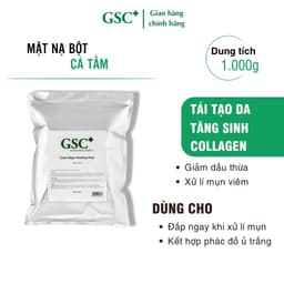 Mặt nạ bột GSC, mặt nạ bột dẻo cho da mụn, trắng sáng, mềm mịn Caviar Magic Modeling Pack 1000g 1