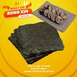 Lá Rong Biển Gói 5 Lá - Nhật An Food - Rong Biển Chuẩn Vị, Dùng Cho Kimbap, Cơm Cuộn 2