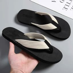Dép Xỏ Ngón Nam Quai Kẹp Vải Dù Đi Biển Êm Chân Chống Trượt Thời Trang D020 Maipy 3