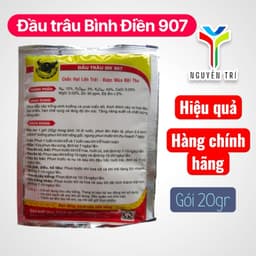 Phân Bón Lá Đầu Trâu MK 907 - Kali Cao 43% (Gói 20g) Giúp Chắc Hạt, Ngọt Trái, Nặng Ký 2
