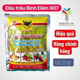Phân Bón Lá Đầu Trâu MK 907 - Kali Cao 43% (Gói 20g) Giúp Chắc Hạt, Ngọt Trái, Nặng Ký 1