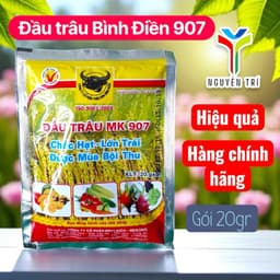 Phân Bón Lá Đầu Trâu MK 907 - Kali Cao 43% (Gói 20g) Giúp Chắc Hạt, Ngọt Trái, Nặng Ký 3