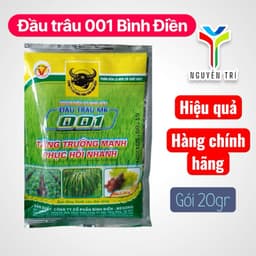 Phân Bón Lá Đầu Trâu 001 (Gói 20g) - Tăng Trưởng Mạnh, Phục Hồi Cây, Kích Chồi, Mập Đọt 1