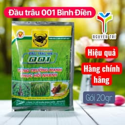 Phân Bón Lá Đầu Trâu 001 (Gói 20g) - Tăng Trưởng Mạnh, Phục Hồi Cây, Kích Chồi, Mập Đọt 2