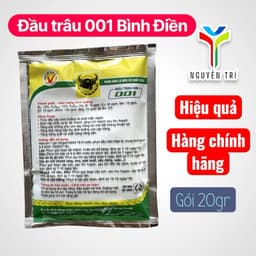 Phân Bón Lá Đầu Trâu 001 (Gói 20g) - Tăng Trưởng Mạnh, Phục Hồi Cây, Kích Chồi, Mập Đọt 3