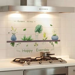 Decal giấy dán bếp cách nhiệt chống dầu mỡ,kích thước (60x90cm) 8