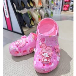 Sục Cá Sấu Trẻ Em Người Lớn Hoạt Hình Melodyy Hồng Đáng Yêu - Kèm Charm Jibits 3