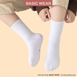 Tất Trơn Cổ Cao Cho Bé 2- 12 Tuổi, Tất Cổ Cao Cho bé, Tất Thể Thao Trẻ Em Thời Trang Cho Bé te999 7