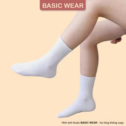 Tất Trơn Cổ Cao Cho Bé 2- 12 Tuổi, Tất Cổ Cao Cho bé, Tất Thể Thao Trẻ Em Thời Trang Cho Bé te999 8