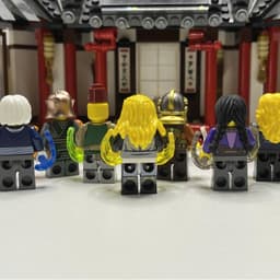 [ Có Sẵn ] Đồ chơi lắp ráp Minifigues Ninjago Các bậc thầy nguyên tố thế hệ đầu tiên 3