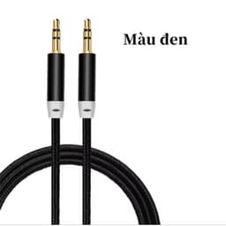 Dây 𝗔𝘂𝗱𝗶𝗼 𝗔𝘂𝘅 2 Đầu 𝟯.𝟱𝗺𝗺 Jack Âm Thanh Bọc Dù Cao Cấp Diy - 5