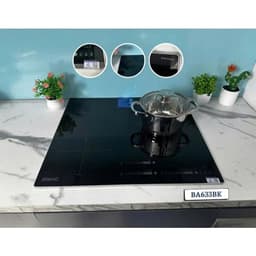 Bếp từ 3 vùng BLANC 633BK | Nhập khẩu Thái Lan | Công nghệ Inverter | BH 3 năm | Hàng chính hãng 3