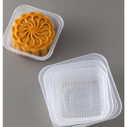 Combo 300 Khay nhựa đựng bánh trung thu mini, khay đựng bánh dứa, các loại bánh 2