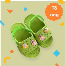Dép Tổ Ong EVA Siêu Nhẹ Cho Bé | Quai Chun Mềm – Charm Ngẫu Nhiên – Cực Dễ Thương yoyostore 4