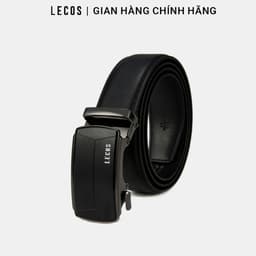 [4-25/9 TẶNG QUÀ TRUNG THU 599K] Thắt Lưng Nam LECOS LD20 Da Bò Thật May Viền Chống Bong Tróc Gãy Gập 2