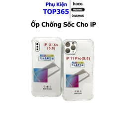 Ốp lưng Chống Sốc Trong Suốt cho iphone 6 6s 7 8 plus x xr xs max 11 12 13 14 15 bảo vệ cam - PKTOP 1