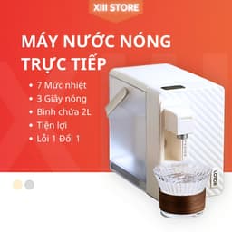 Máy nóng nước tức thời 7 chế độ nhiệt, máy nóng nước mini để bàn, bảo hành 6 tháng, nhỏ gọn tiện lợi pha sữa, pha trà 1