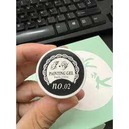 Gel Vẽ nổi Trắng Đen Painting 8ml hãng mới Nail Bảo An 3