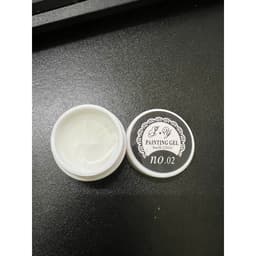Gel Vẽ nổi Trắng Đen Painting 8ml hãng mới Nail Bảo An 6
