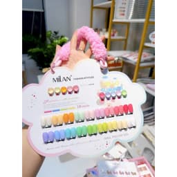 Sét Sơn Neon 18 Mầu Milan Siêu Sáng Tặng Kèm Bảng Màu Mẫu Mới 2025 Nail Bảo An 3