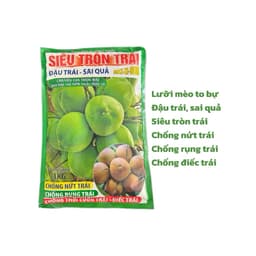 SIÊU TRÒN TRÁI, ĐẬU TRÁI, CHỐNG NHỌN TRÁI VÀ NỨT TRÁI, THỐI CUỐN GÓI 1KG 1