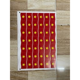40 Tem Decal Dán Má Cờ Đỏ Sao Vàng, Sticker Cờ Tổ Quốc Việt Nam, Trang Trí Cốc, Dán Má Cổ Vũ Bóng Đá. 4