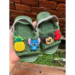 DÉP TỔ ONG XỐP CHO BÉ TẬP ĐI _ DẺP CHUN SIÊU NHẸ TẬP ĐI CÓ QUAI DÀNH CHO BÉ CHÂN 9-16CM 9