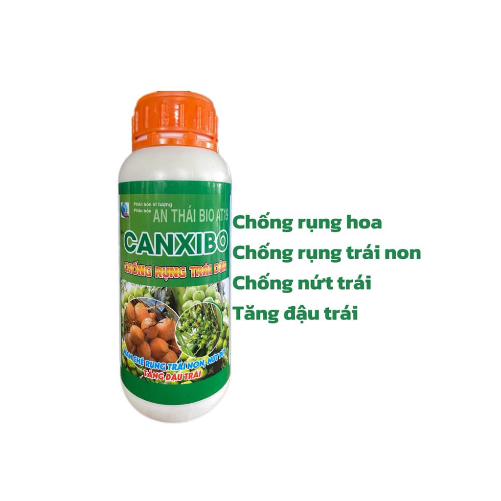 CANXIBO CHAI 500ML CHỐNG RỤNG HOA VÀ TRÁI NON, TĂNG ĐẬU TRÁI