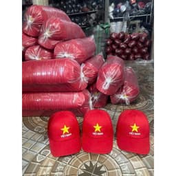 Khăn quàng đỏ sao vàng 1m4, khăn cờ Tổ Quốc, khăn yêu nước, khăn tam giác, ngôi sao vàng vải đũi tơ mềm mại 4