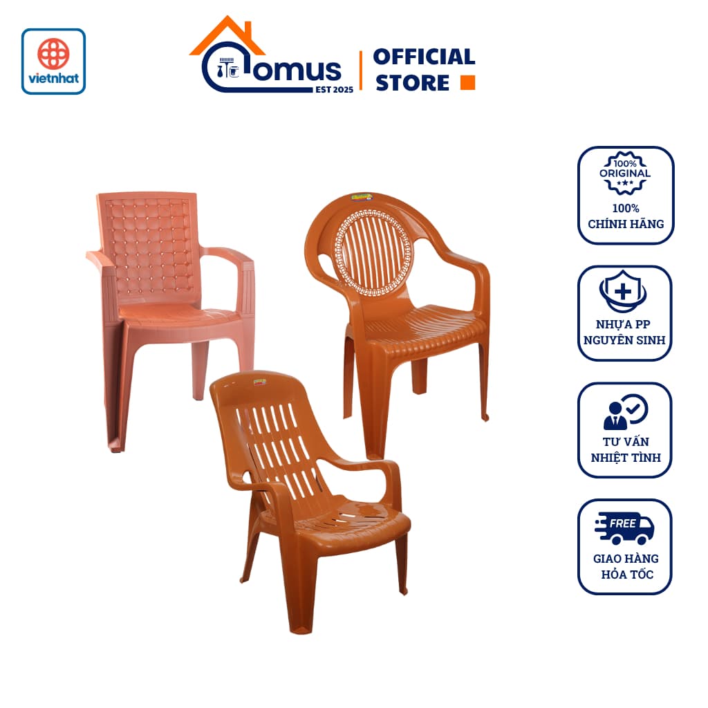 Ghế Bành Bãi Biển, Ghế Bành Tựa Lưng, Ghế Ngồi Ban Công Việt Nhật 1837/55/56 - DOMUS