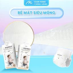 Combo 6 Bịch Tã Bỉm Dán/Quần Honey Premium Chính Hãng Motaro Cho Bé 4