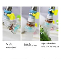 Đầu lọc nước trực tiếp gắn vòi rửa chén chim cánh cụt GIA DỤNG VĨNH NGÂN 8