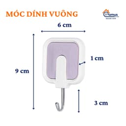 Móc Treo Dán Tường Siêu Dính Chịu Lực Tốt VIỆT NHẬT 2806/07/08/09 - DOMUS 5