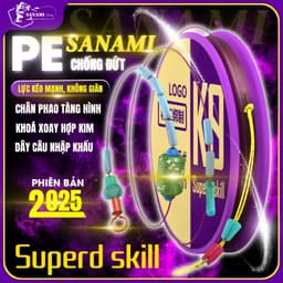 [ Mua 5 Tặng 1 ] Trục Câu Đài Buộc Sẵn K9 Buộc Sẵn DT09 1