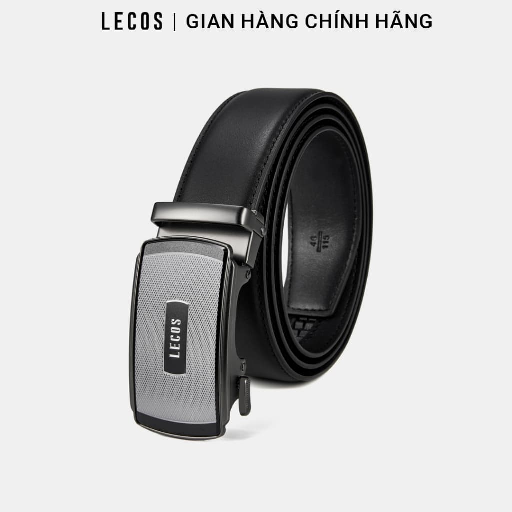 Thắt Lưng Nam LECOS LD23 Da Bò Thật Phong Cách Quý Ông Phối Quần Âu
