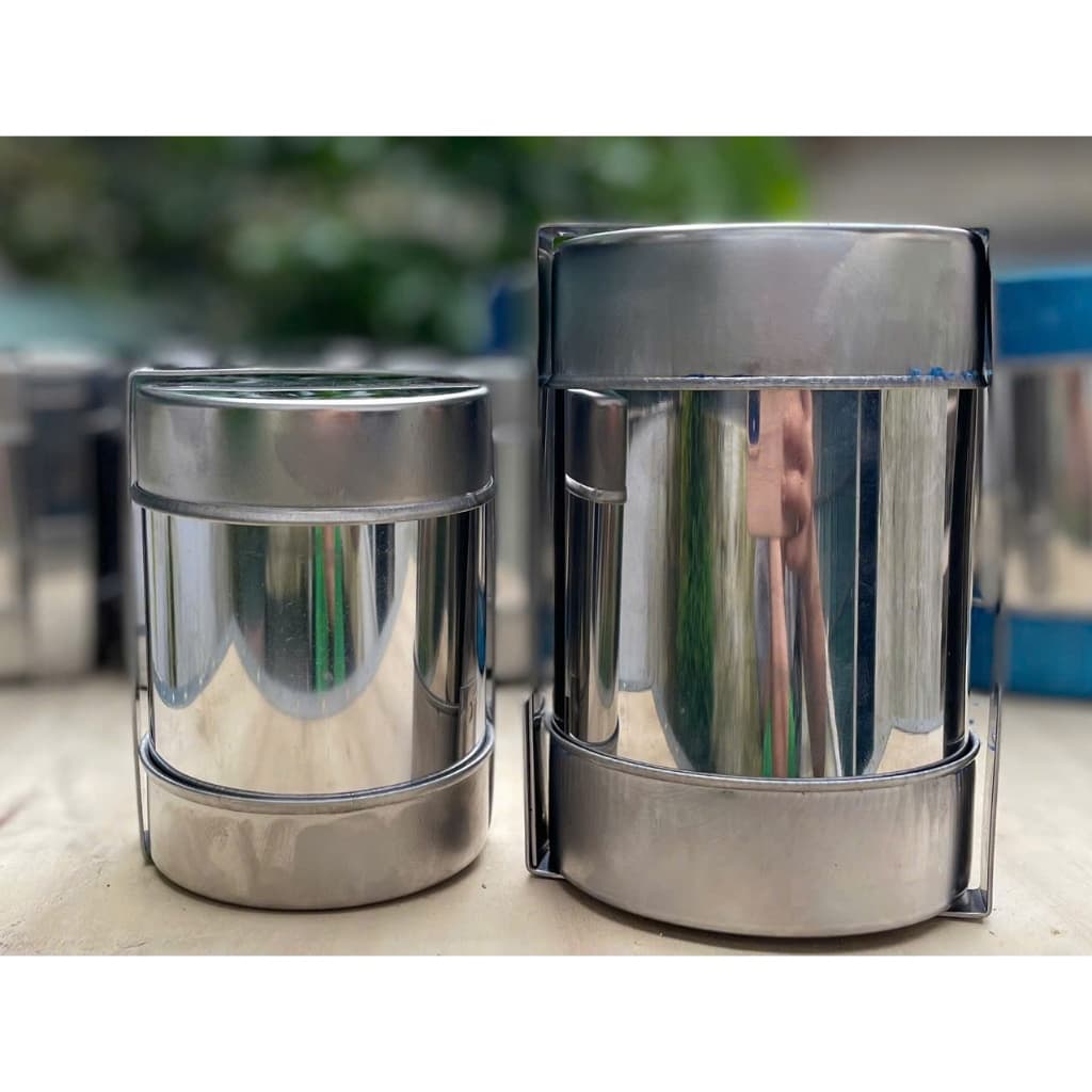 KHUÔN LÀM GIÒ, CHẢ LỤA INOX 0.5KG - 1KG LOẠI 1 – NẮP DẬP CHẮC CHẮN