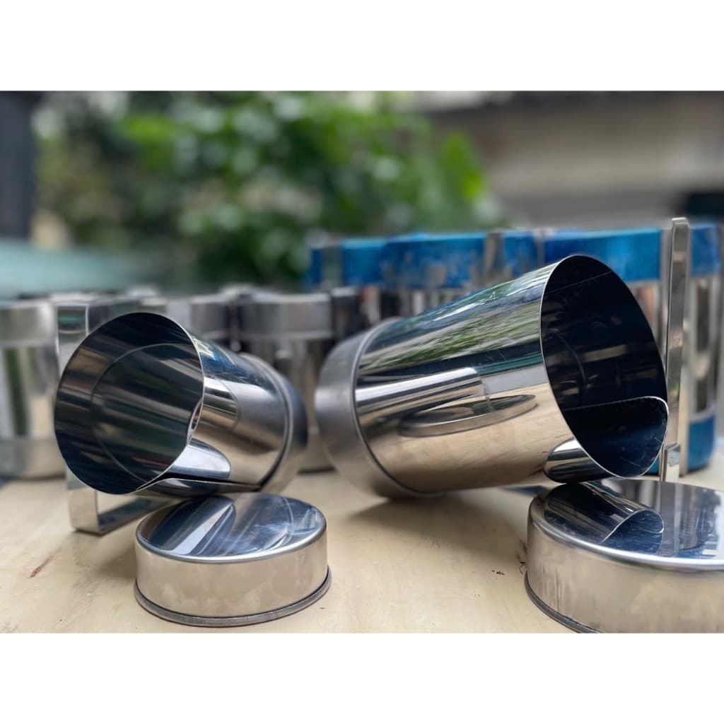 Khuôn Giò Lụa Inox Không Rỉ 0,5kg - 1kg