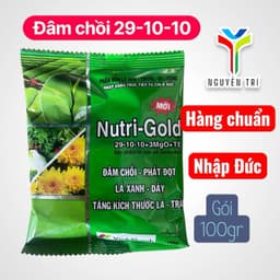 Phân Bón Lá Nutri-Gold Đức (Gói 100g) NPK 29-10-10+TE - Siêu Đâm Chồi, Xanh Dày Lá, Lớn Trái 1