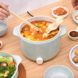 Nồi Lẩu Hấp Điện Đa Năng LocknLock Electric Multi Pot 2L EJP156MIT 600W, Hàng Chính Hãng - JoyMall 5