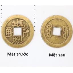 Đồng xu cổ âm dương RỒNG VIỆT - Xu gieo quẻ mang cát tường, thu hút tài lộc, thần tài. 6