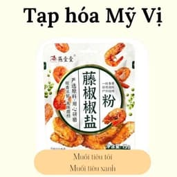 MUỐI TỎI ỚT ĐA NĂNG GIÒN BÌ CHẤM SÚP ƯỚP THỊT CÁ VÀ CHẤM HOA QUẢ 1