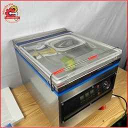 Máy Hút Chân Không Thực Phẩm Công Nghiệp để bàn DZ320 Công Suất 400W Không Kén Túi hút Tự Động 7